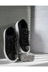 Sneakers flatforms με strass (AD765)