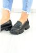 Loafers με chunky τρακτερωτή σόλα(LL-1095)